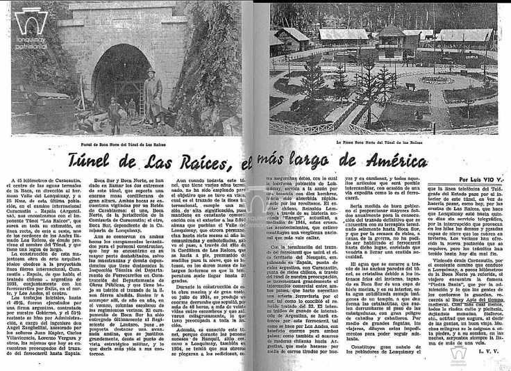 tunel las racies en viaje 1946