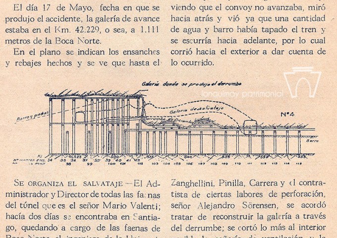 tunel trabajos rescate